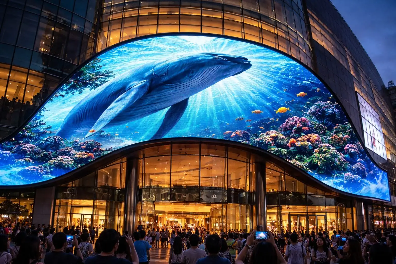 kabinet videotron curve custom