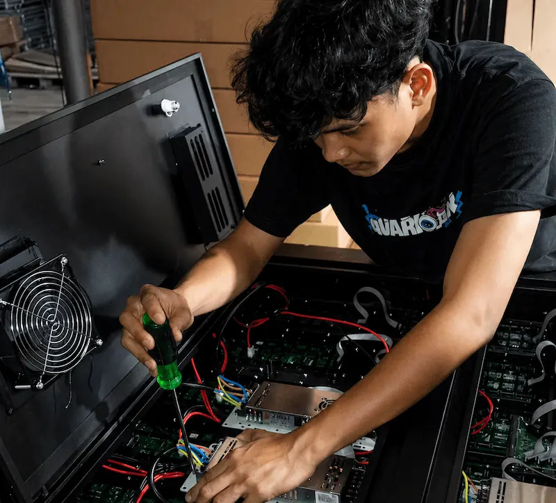 pemasangan power supply videotron 5v