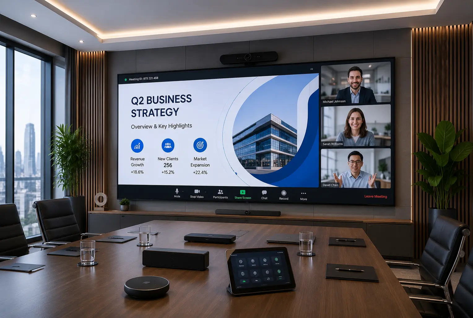 Hybrid Meeting Room
