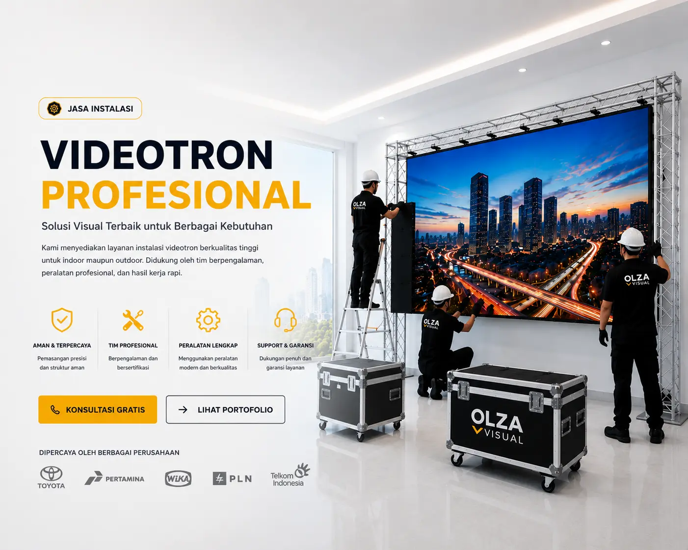 Jual Videotron Indoor dan Outdoor