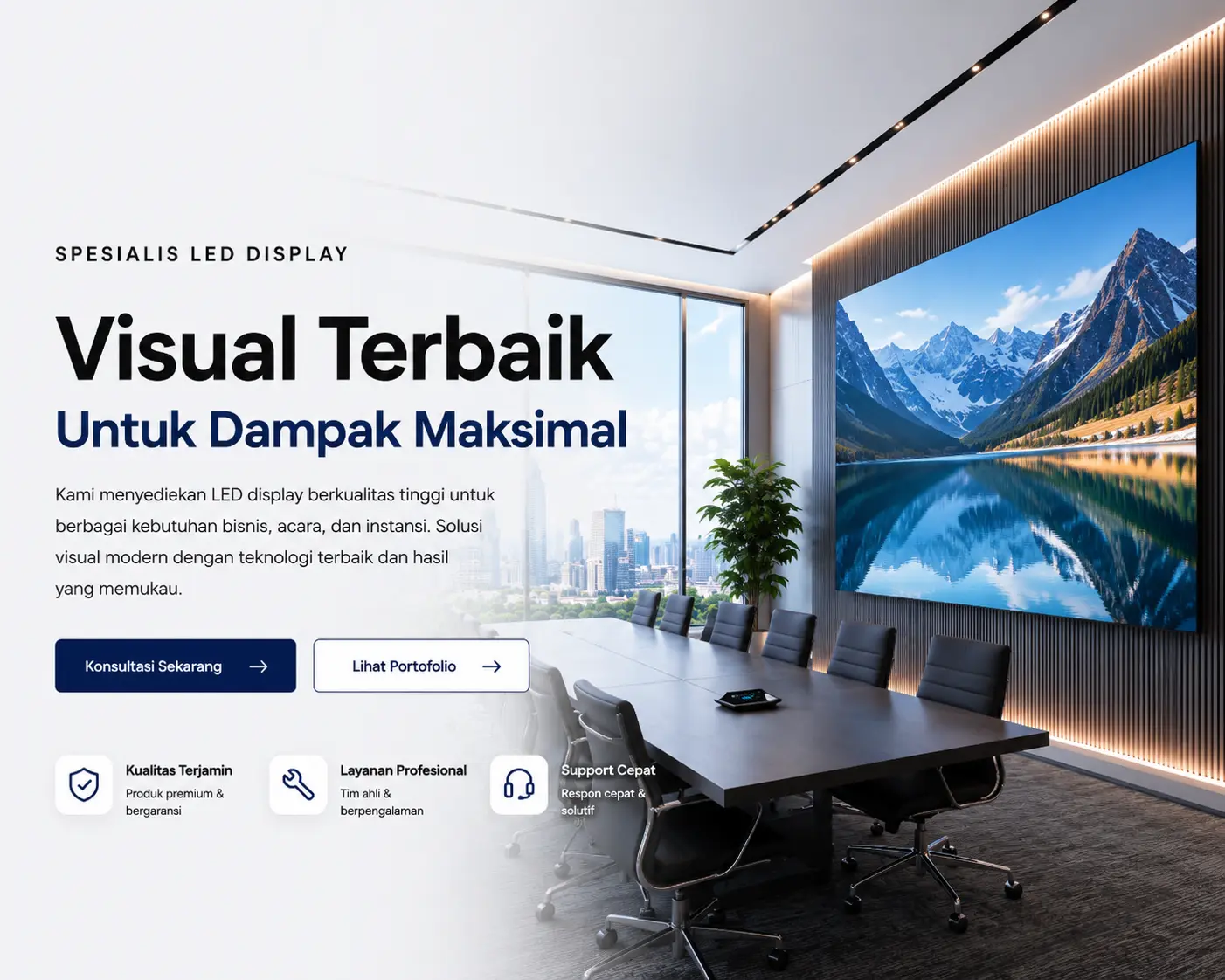 Jual Videotron Indoor dan Outdoor