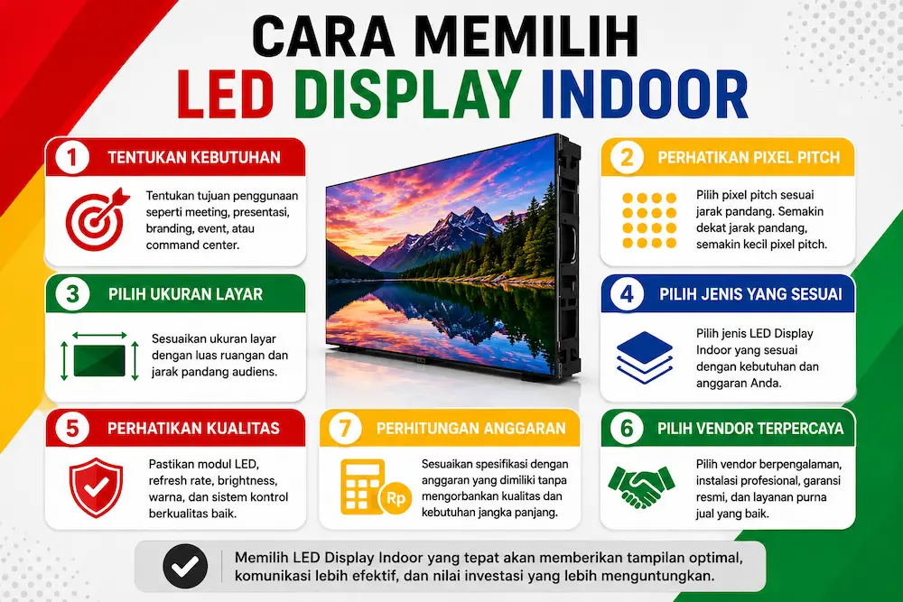 Cara Memilih LED Display Indoor