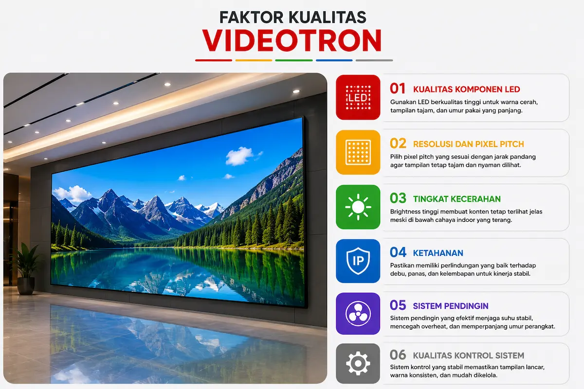 Faktor Kualitas Videotron