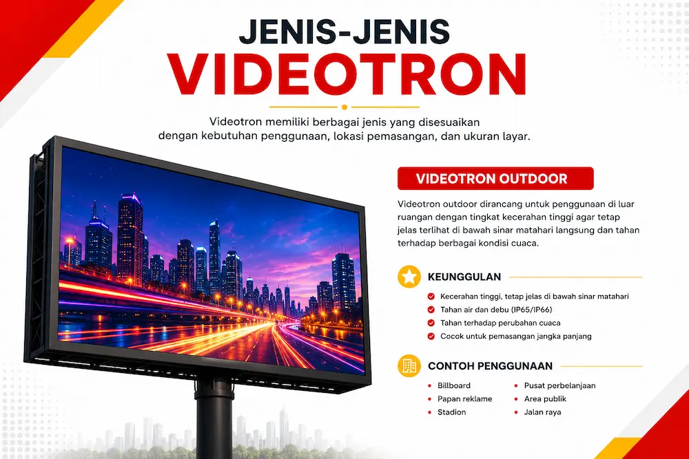 Jenis-Jenis Videotron