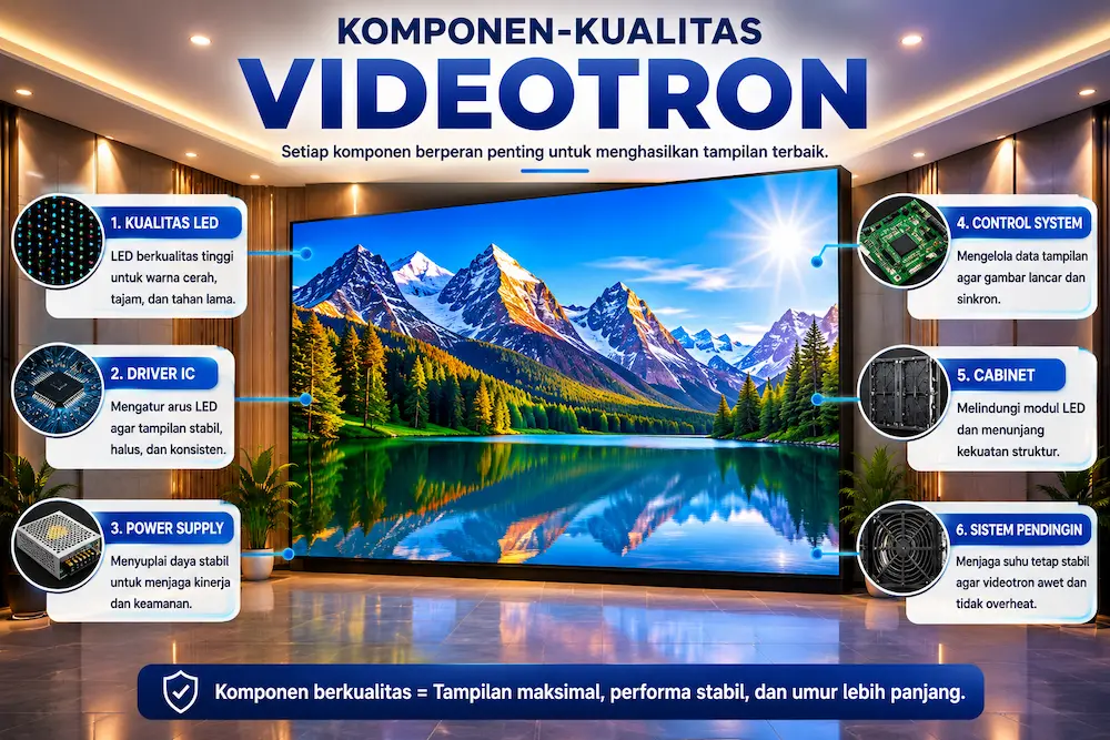 Komponen Kualitas Videotron