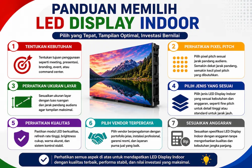 Panduan Memilih LED Display Indoor