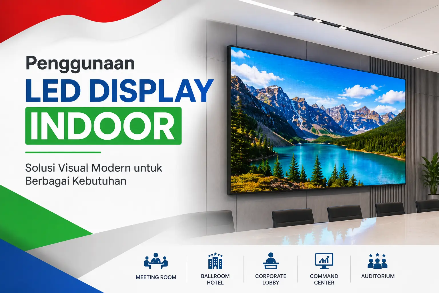 Penggunaan LED Display Indoor