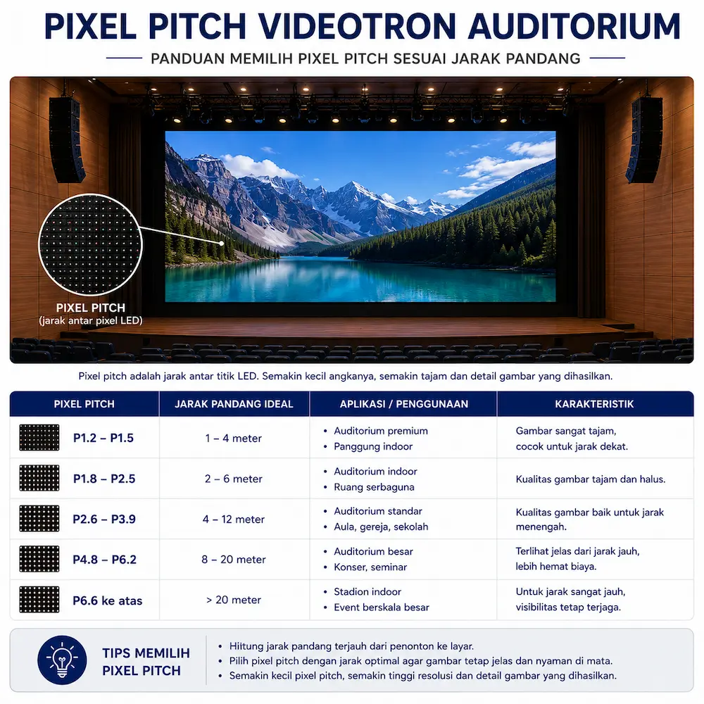 Proses pengelasan rangka videotron outdoor pada tiang penopang LED display