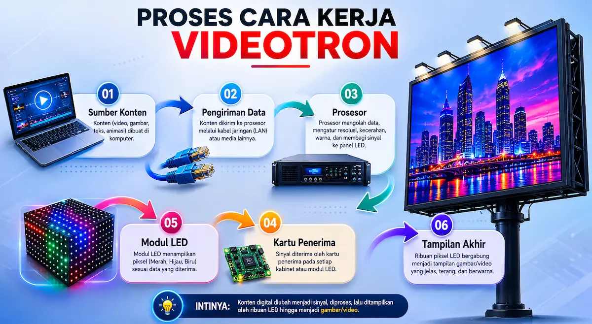 Proses Cara Kerja Videotron