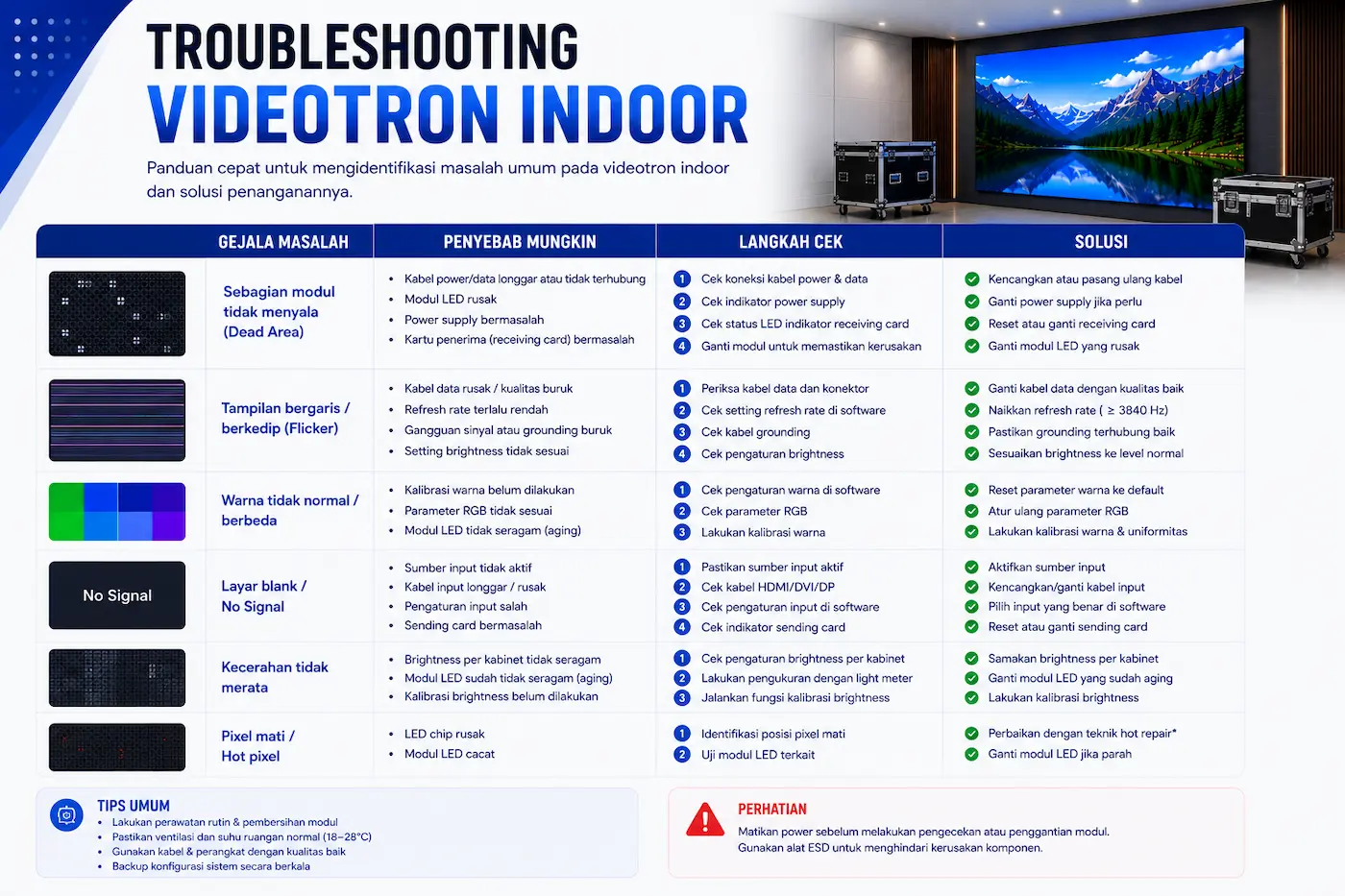 Troubleshooting Videotron Indoor