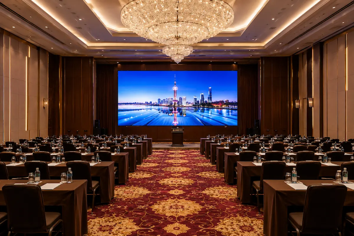 Videotron indoor untuk ballroom hotel seminar dan event profesional