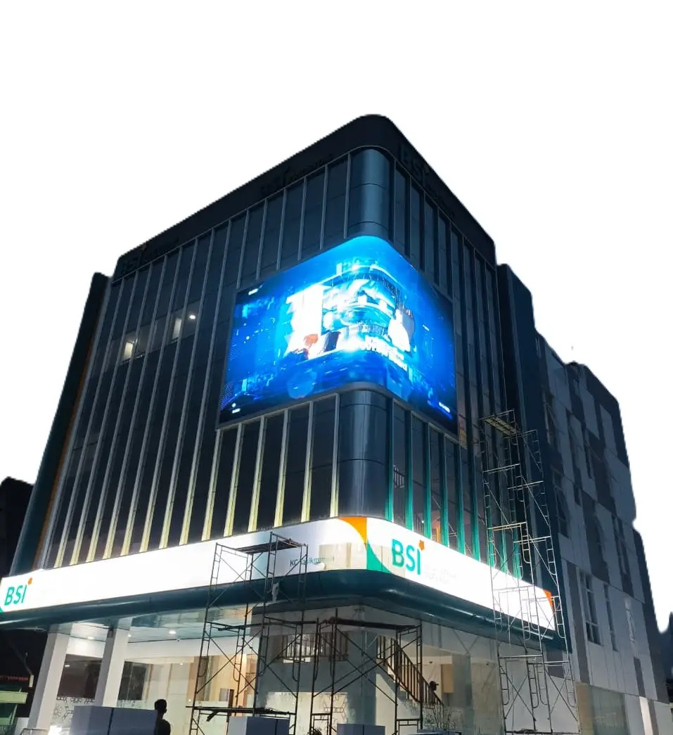 Videotron Fasad Gedung