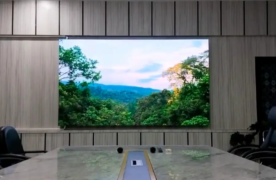 Videotron Indoor untuk Meeting Room dengan LED Display Berkualitas Tinggi