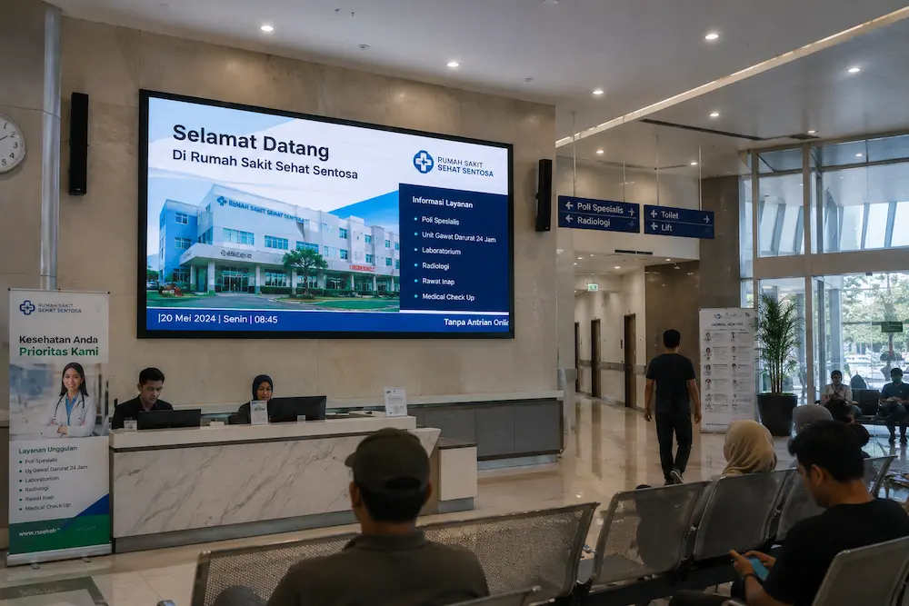Manfaat Videotron Rumah Sakit