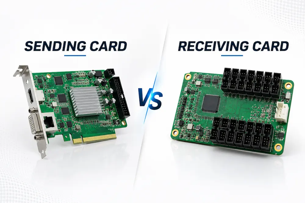 Sending Card vs Receiving Card