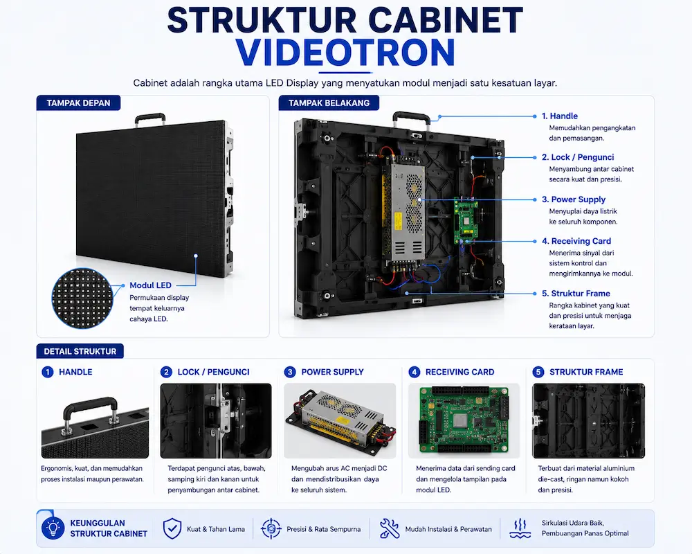Struktur Cabinet Videotron