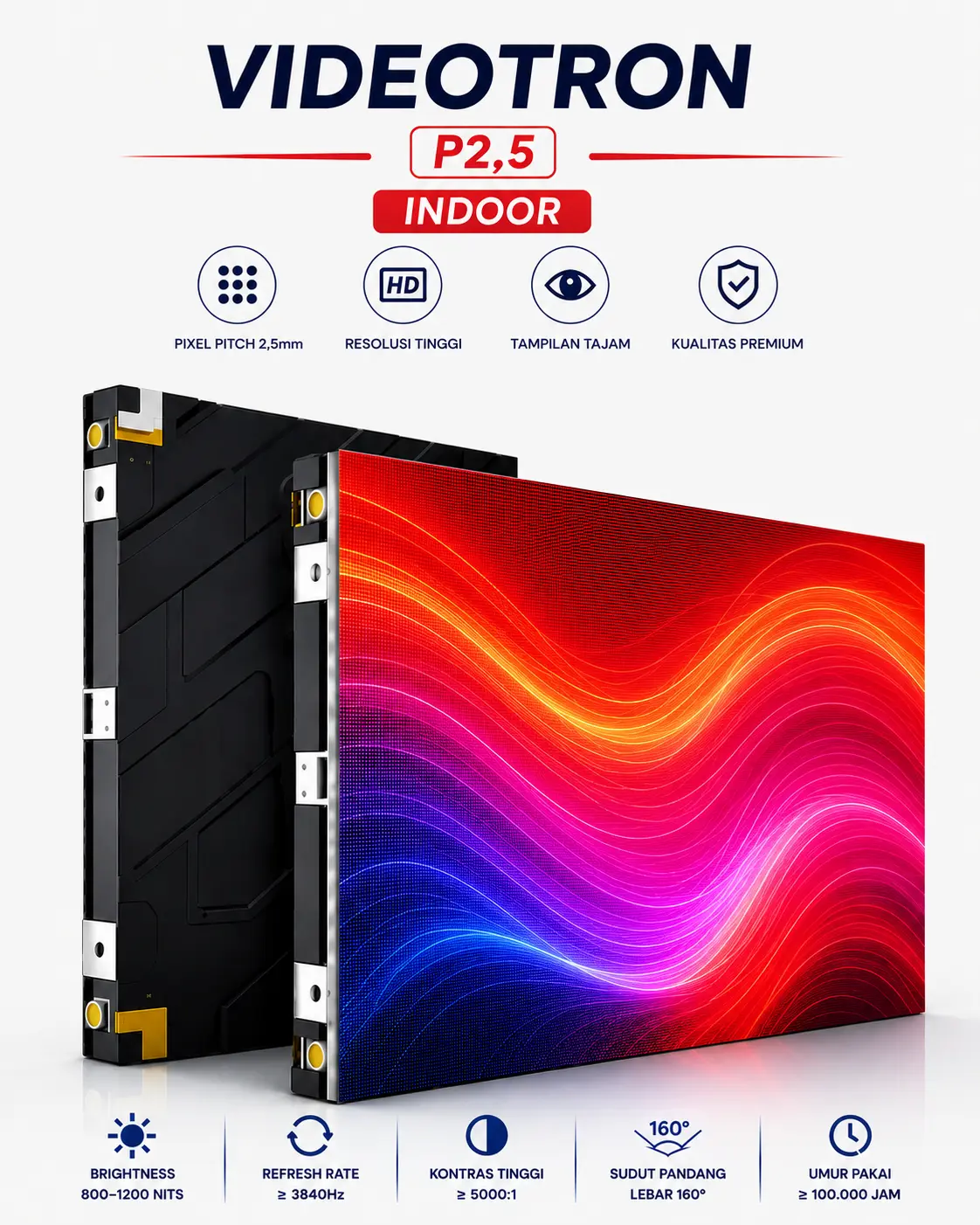 Videotron Indoor P2.5