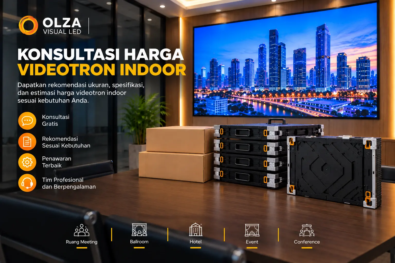 Konsultasi Harga LED Videotron Indoor