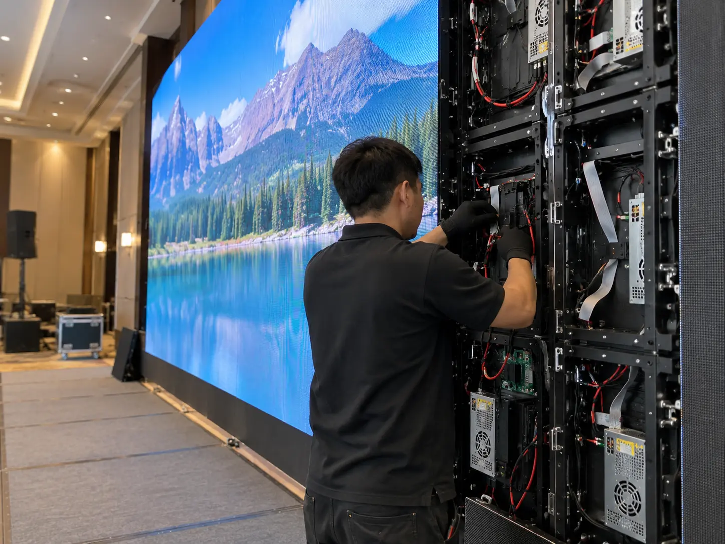 Maintenance Videotron Indoor P2.5