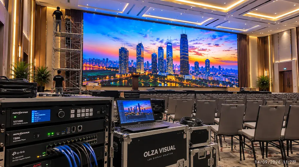 Proyek Videotron Indoor OLZA VISUAL