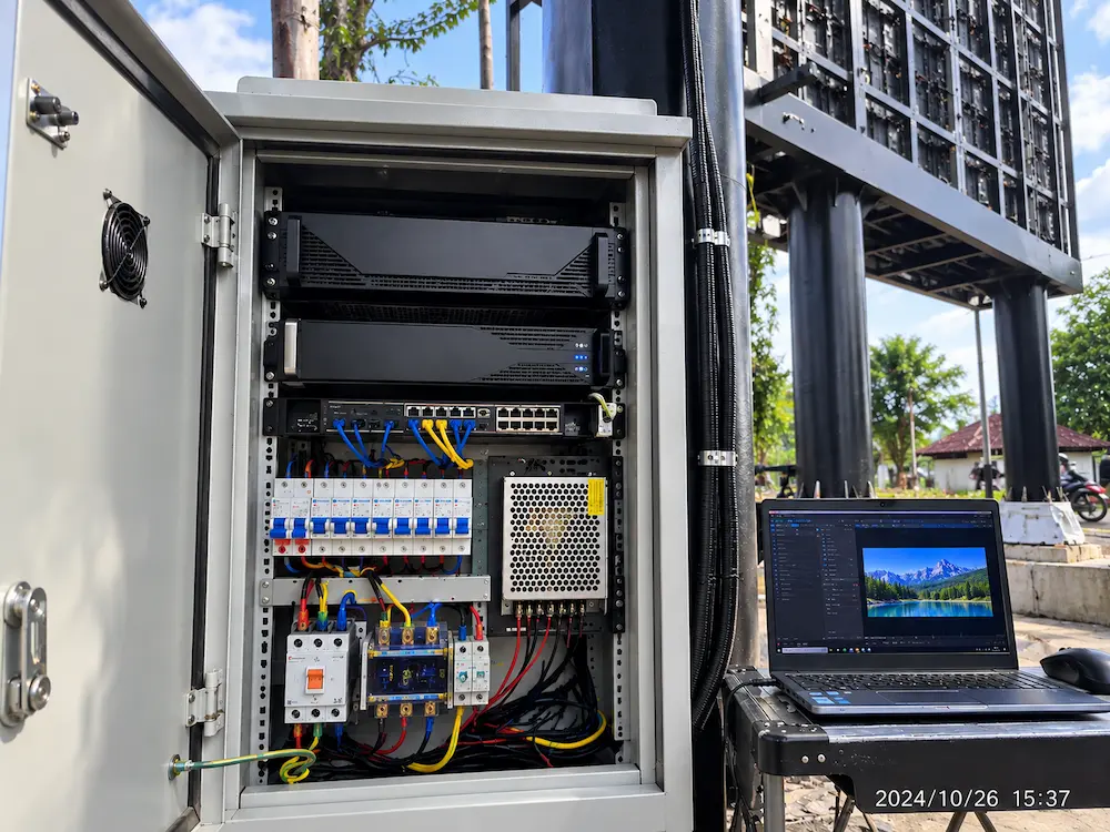 Sistem dan Komponen Videotron Outdoor