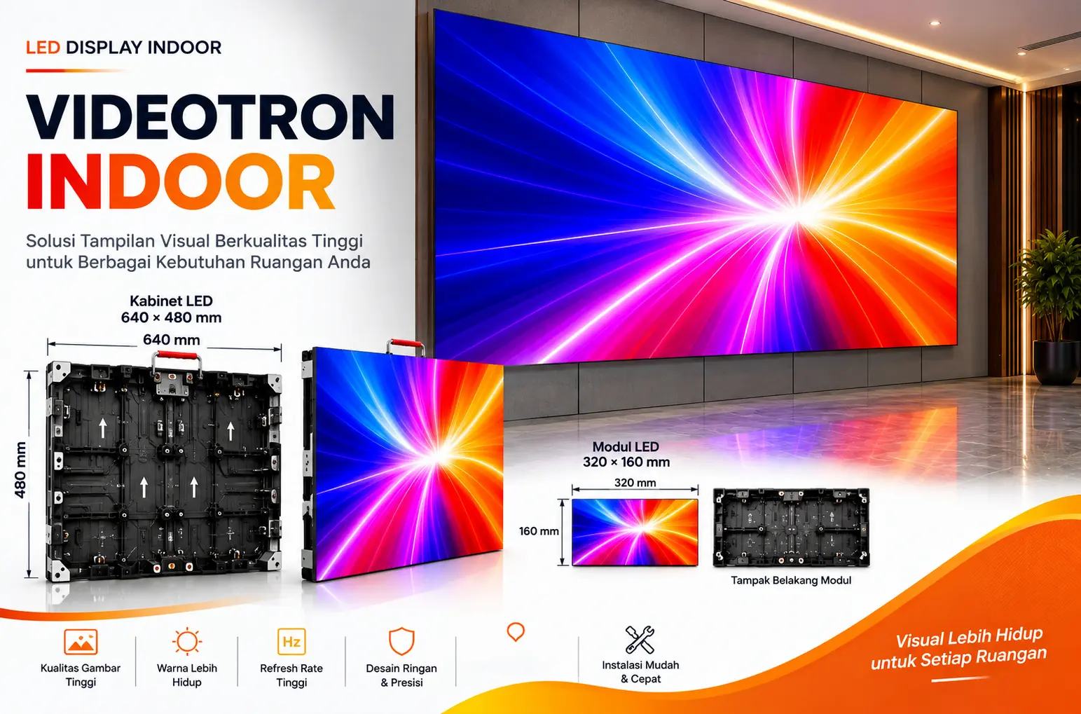 Videotron Indoor OLZA VISUAL