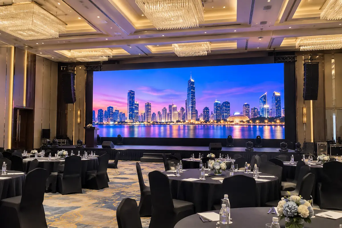 Videotron Indoor P2.5 untuk ballroom