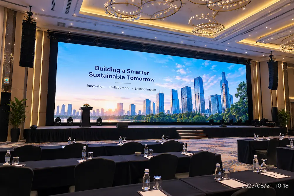 Videotron Indoor P4 untuk ballroom