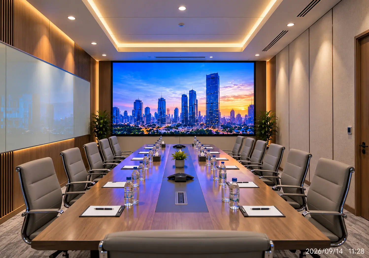 perencanaan instalasi videotron meeting room