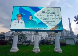 videotron outdoor skala besar untuk media informasi instansi pemerintahan